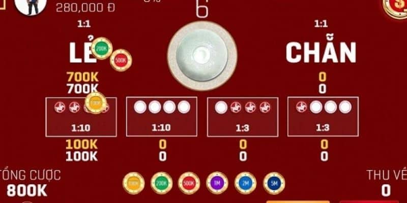 Các loại cược trong bài xóc đĩa tại 188Bet