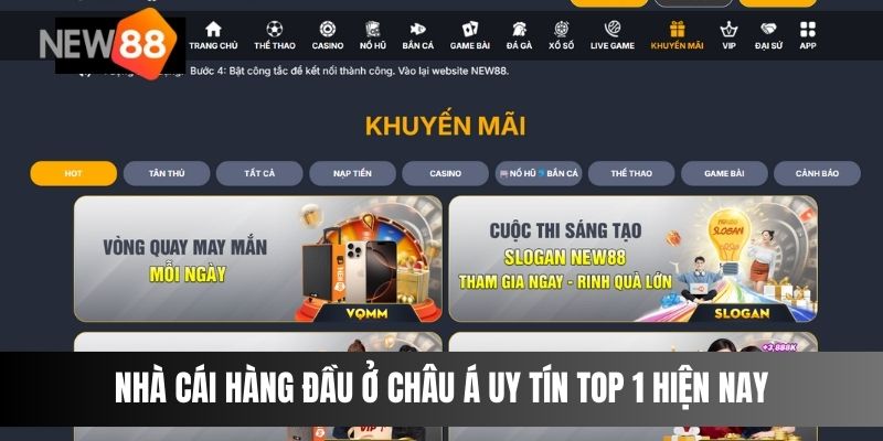 Nhà cái hàng đầu ở châu Á uy tín top 1 hiện nay